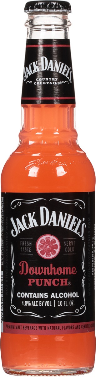 slide 7 of 9, Jack Daniel's Country Cocktails Downhome Punch Beer, Flavored Malt Beverage, 10 oz