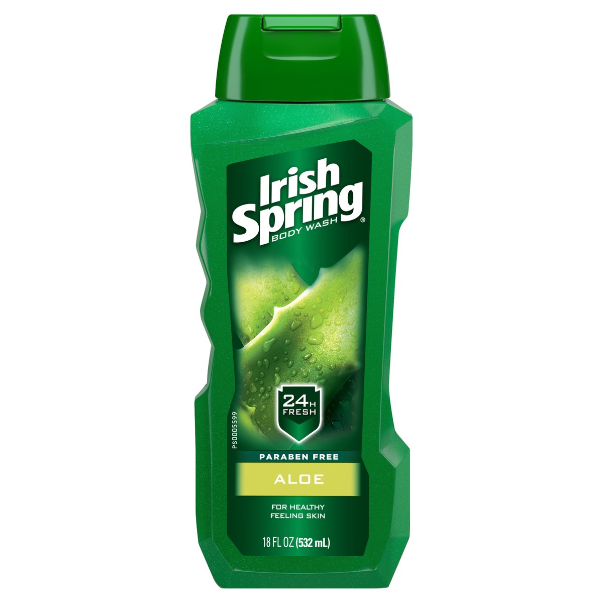 slide 2 of 6, Irish Spring Body Wash Aloe, 18 fl oz