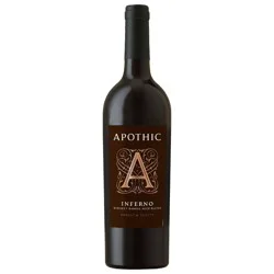 Apothic Inferno Red Blend Red Wine - 750ml Bottle