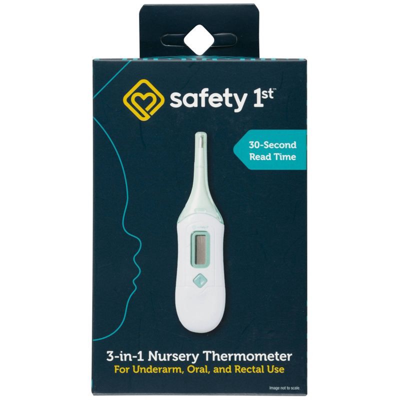 slide 1 of 4, Safety 1st 3-in-1 Nursery Thermometer, 1 ct