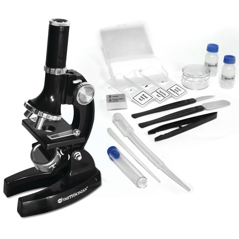 slide 2 of 3, Smithsonian 150X, 450X, 900X Microscope Kit, 1 ct