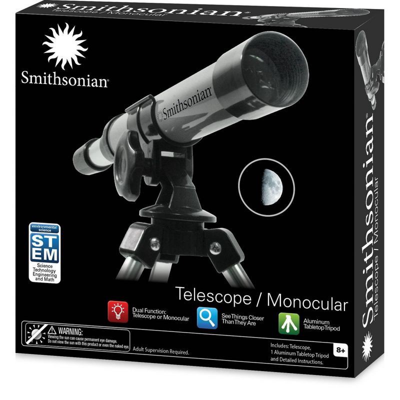 slide 1 of 3, Smithsonian Telescope/ Monocular Kit, 1 ct