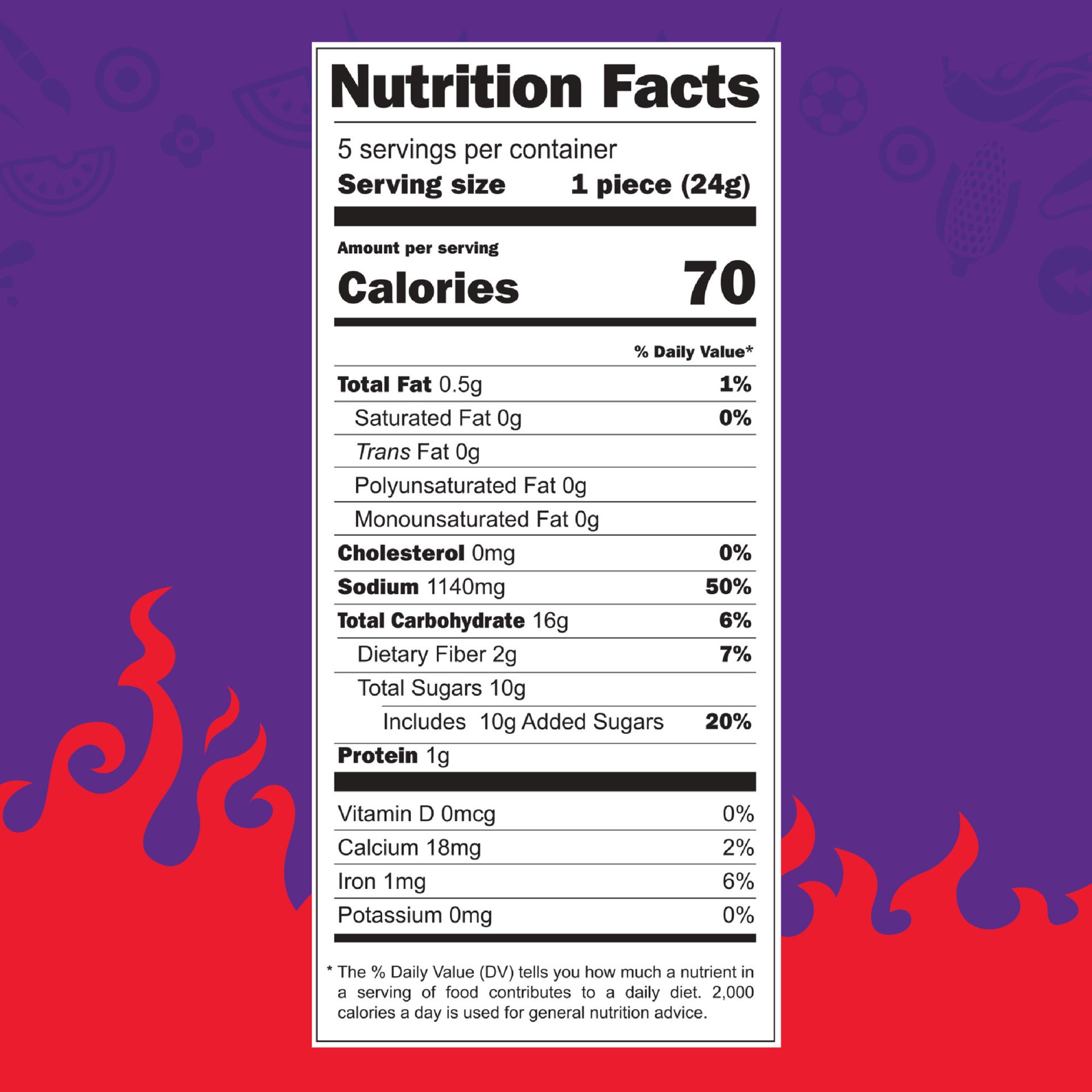 slide 2 of 5, Vero Takis Lollipop Fuego Chamoy Lollipop, 4.23 oz