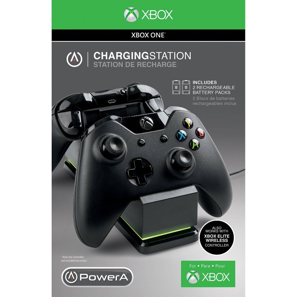 slide 11 of 12, PowerA Dual Charging Station for Xbox One Wireless Controller, 1 ct