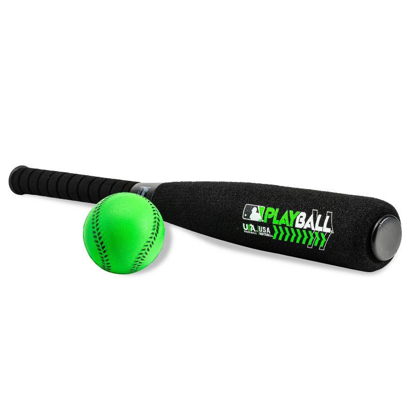 slide 1 of 7, Franklin Sports MLB Playball Oversized Foam Bat and Ball, 1 ct