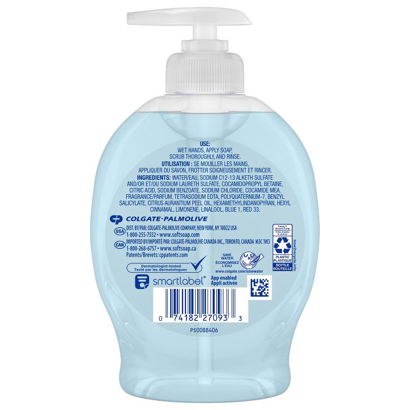 slide 12 of 15, Softsoap Moisturizing Liquid Hand Soap Pump - Fresh Breeze - 7.5 fl oz, 7.5 fl oz