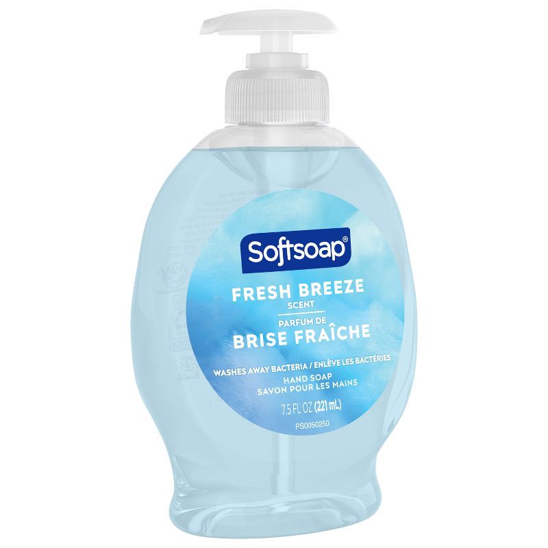 slide 12 of 14, Softsoap Moisturizing Liquid Hand Soap Pump - Fresh Breeze - 7.5 fl oz, 7.5 fl oz
