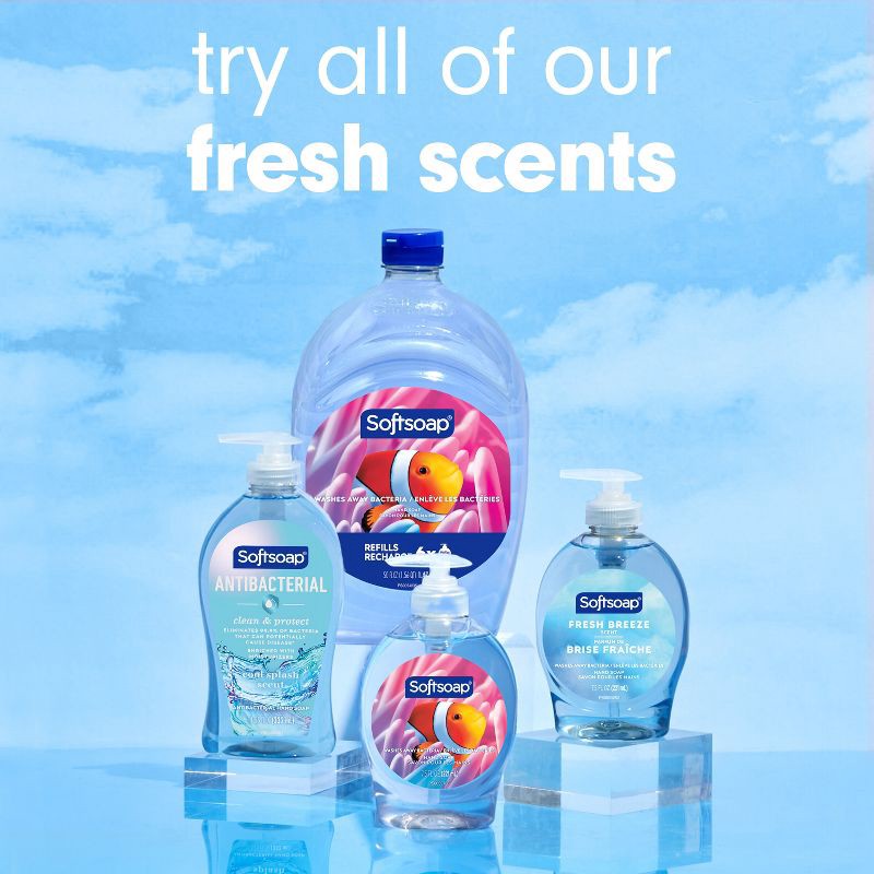 slide 11 of 14, Softsoap Moisturizing Liquid Hand Soap Pump - Fresh Breeze - 7.5 fl oz, 7.5 fl oz