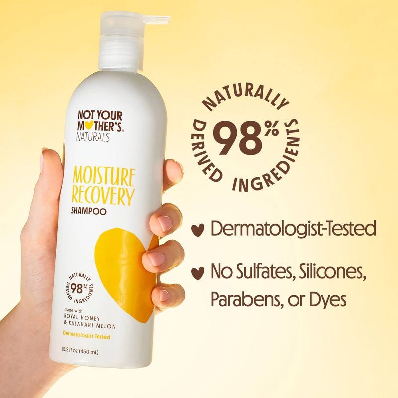 slide 5 of 9, Not Your Mother's Naturals Royal Honey & Kalahari Desert Melon Protect & Nourish Hair Shampoo - 15.2 fl oz, 15.2 fl oz