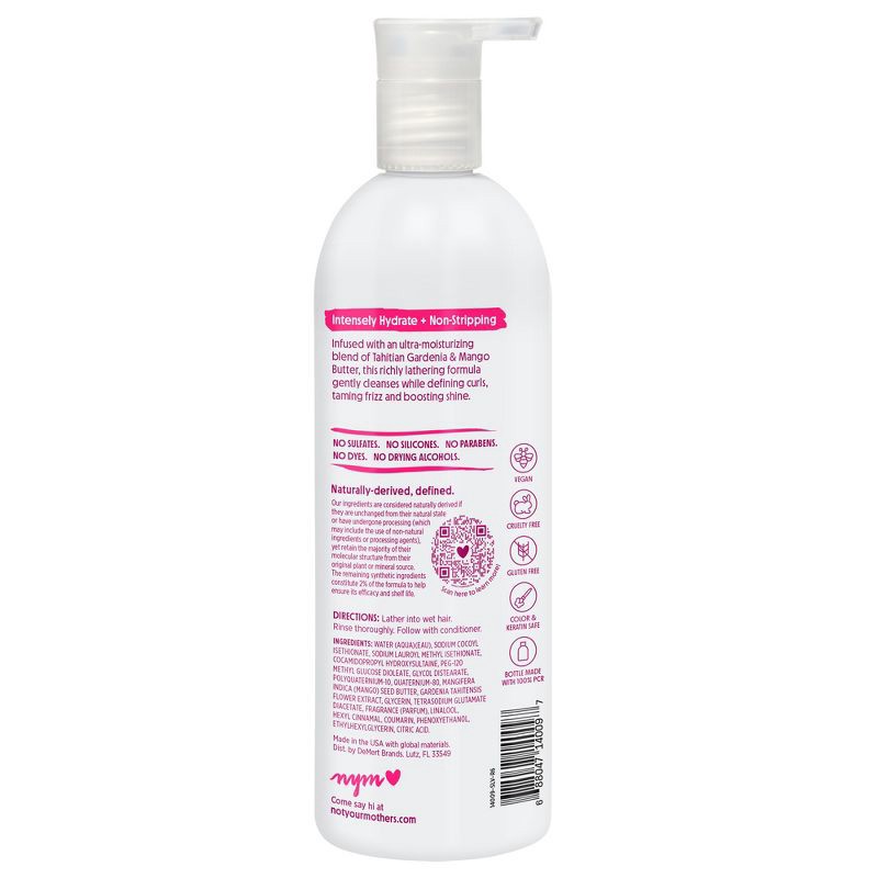 slide 3 of 11, Not Your Mother's Naturals Tahitian Gardenia Flower & Mango Butter Curl Definition Shampoo - 15.2 fl oz, 15.2 fl oz