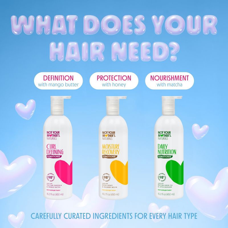 slide 9 of 10, Not Your Mother's Naturals Tahitian Gardenia Flower & Mango Butter Curl Definition Shampoo - 15.2 fl oz, 15.2 fl oz