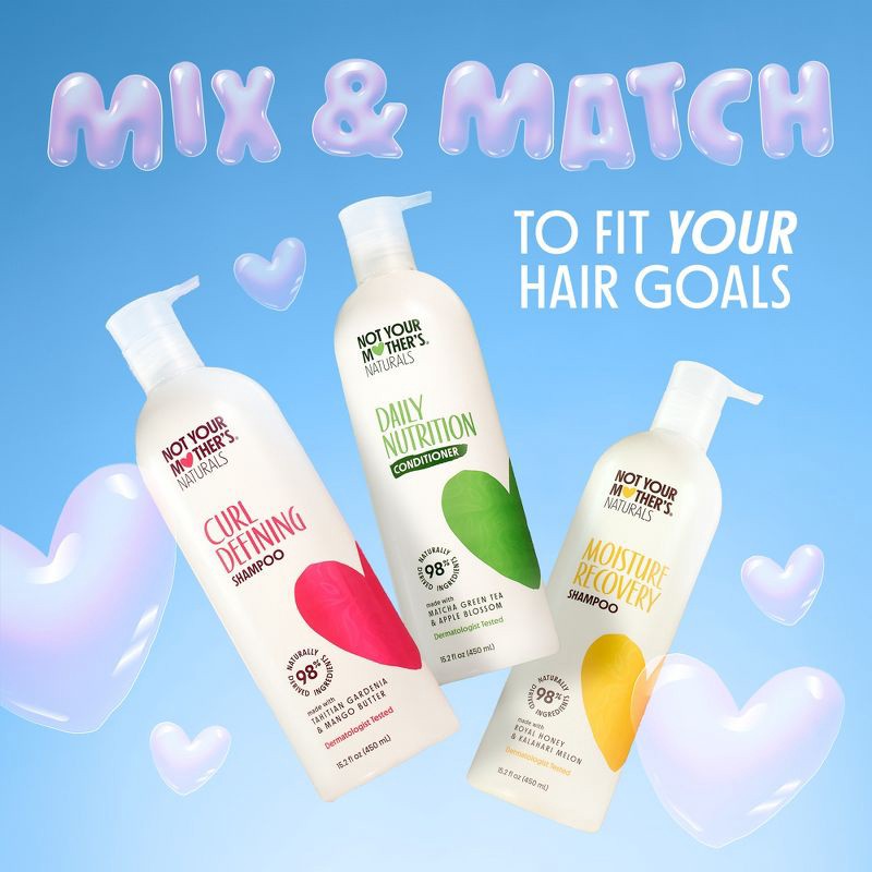 slide 9 of 11, Not Your Mother's Naturals Tahitian Gardenia Flower & Mango Butter Curl Definition Shampoo - 15.2 fl oz, 15.2 fl oz