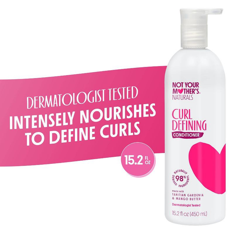 slide 2 of 11, Not Your Mother's Naturals Curl Definition Hair Conditioner - Tahitian Gardenia & Mango Butter - 15.2 fl oz, 15.2 fl oz
