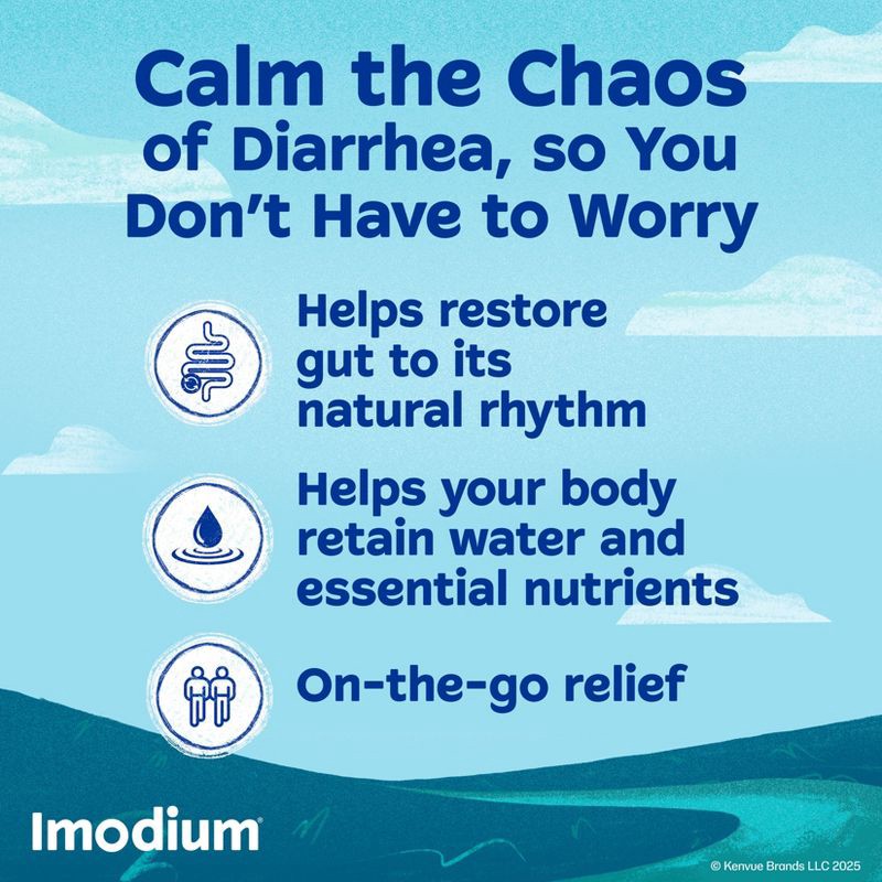 slide 3 of 11, Imodium A-D Diarrhea Softgels - 24ct, 24 ct