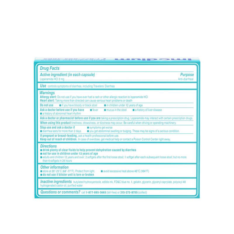 slide 10 of 11, Imodium A-D Diarrhea Softgels - 24ct, 24 ct