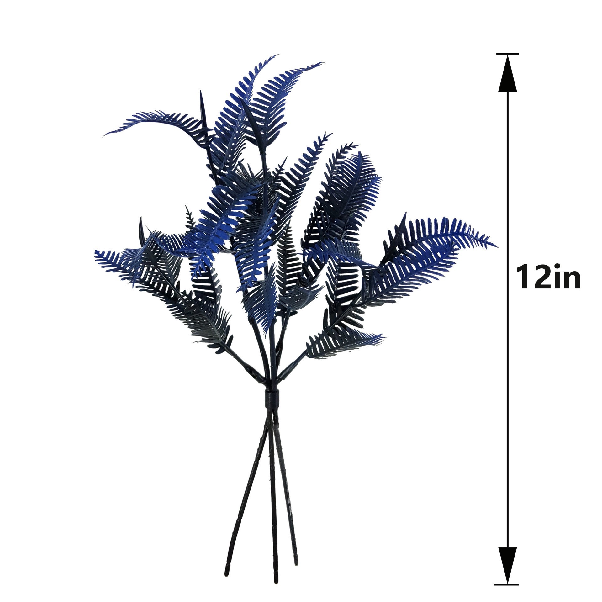 slide 2 of 3, 12" Mini Fern Bundle By Ashland, 4 in x 2 in x 12 in