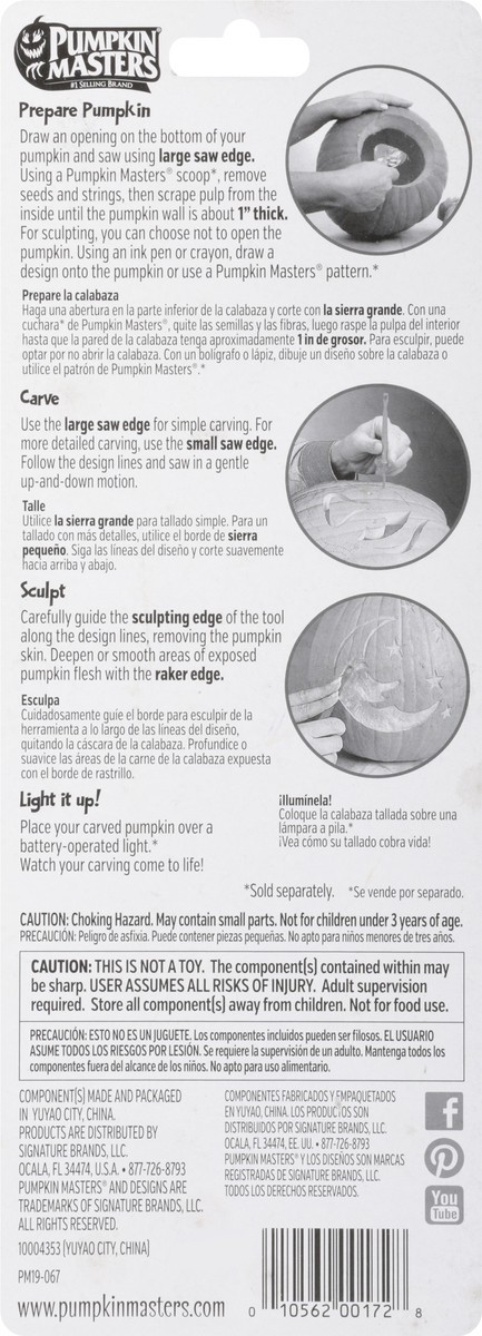 slide 5 of 9, Pumpkin Masters Carving Kit, Sculpt and Carve, 1 ct