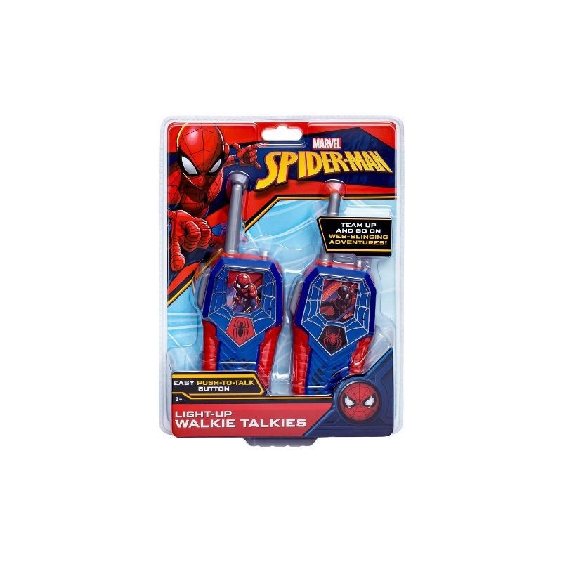 slide 2 of 4, Spider-Man FRS Light-Up Walkie Talkies: Toy Spy Gear for Creative Thinking, 1 ct
