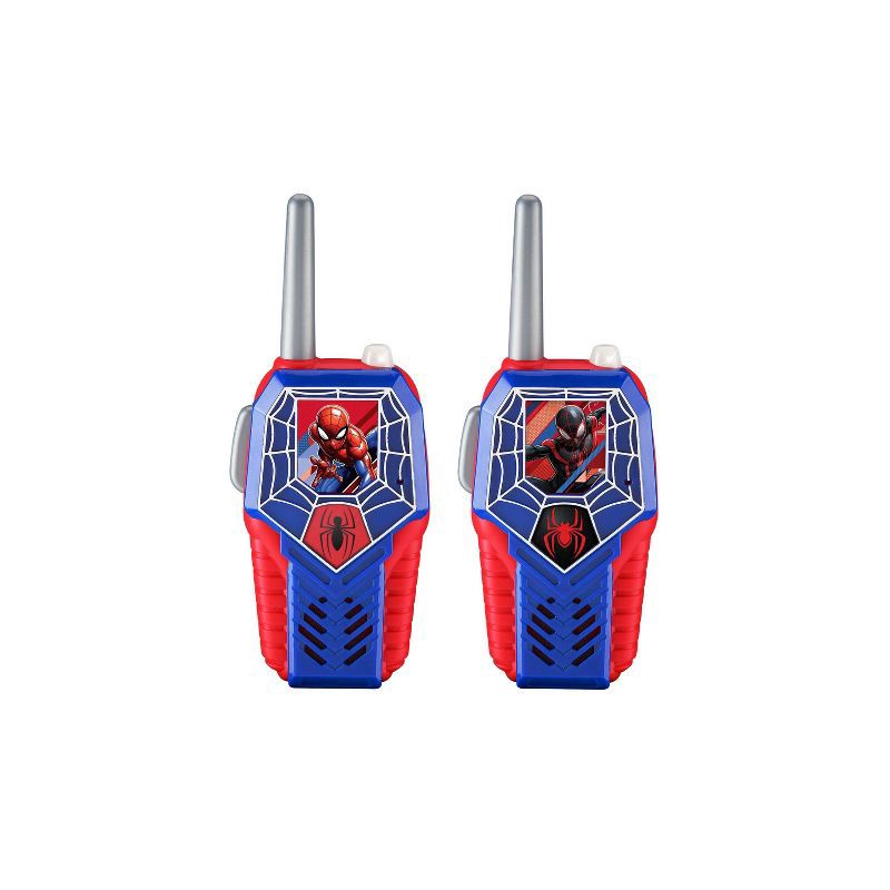 slide 1 of 4, Spider-Man FRS Light-Up Walkie Talkies: Toy Spy Gear for Creative Thinking, 1 ct