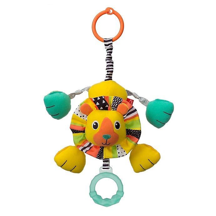 slide 2 of 4, Infantino Peek And Pull Jittery Pal Infant Toy - Multi-Color, 1 ct