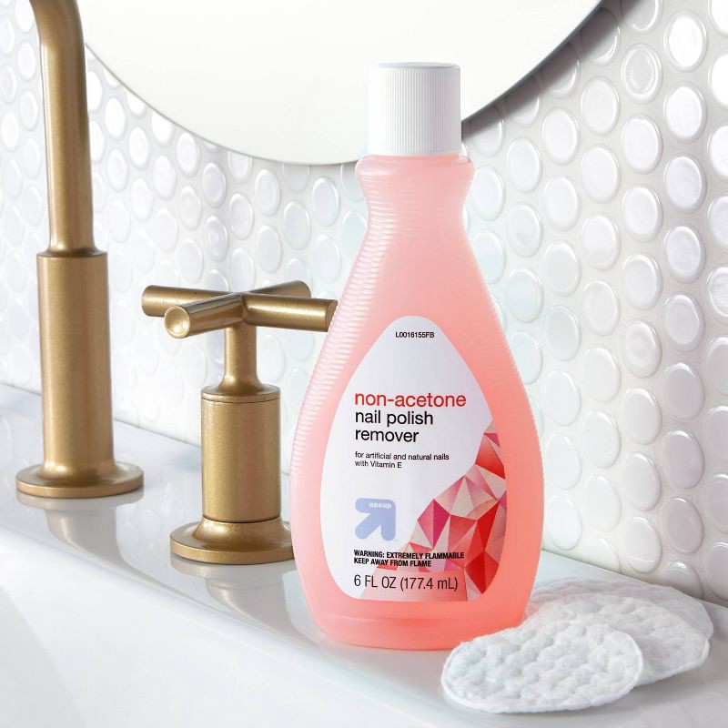 slide 2 of 3, Nail Polish Remover Solution - 6 fl oz - up&up™, 6 fl oz