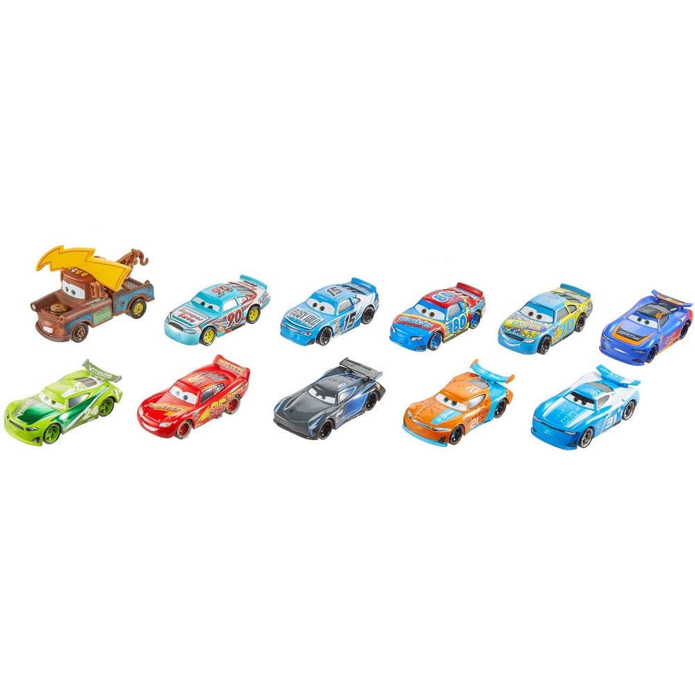 slide 3 of 5, Disney Pixar Cars Piston Cup Race Die-Cast 11pk - Individual (Cars May Vary), 11 ct