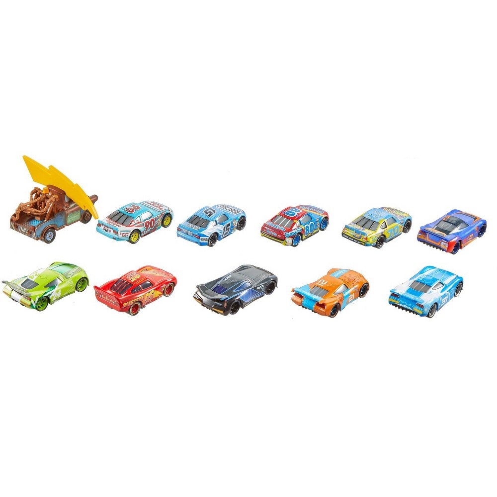 slide 4 of 5, Disney Pixar Cars Piston Cup Race Die-Cast 11pk - Individual (Cars May Vary), 11 ct