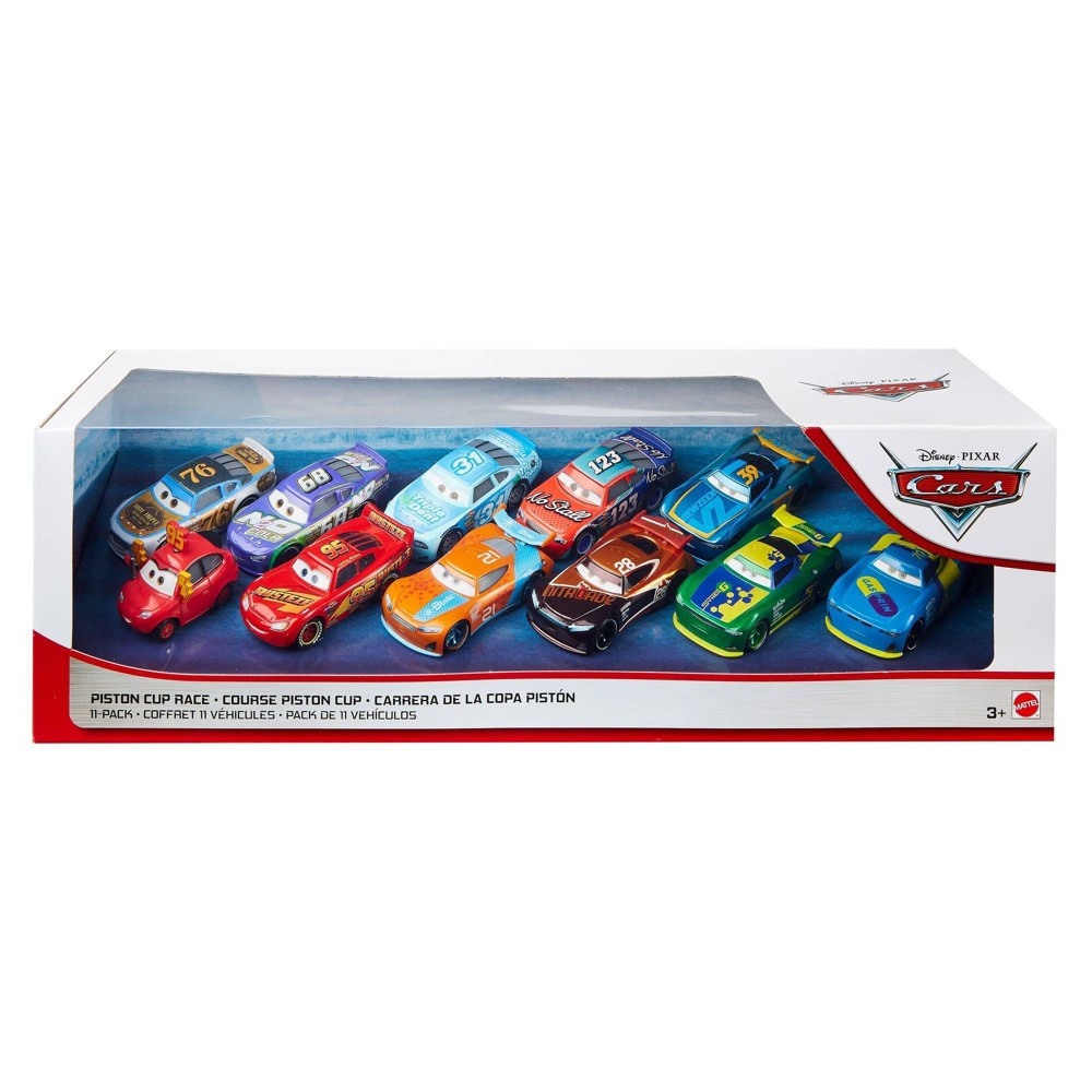 slide 5 of 5, Disney Pixar Cars Piston Cup Race Die-Cast 11pk - Individual (Cars May Vary), 11 ct