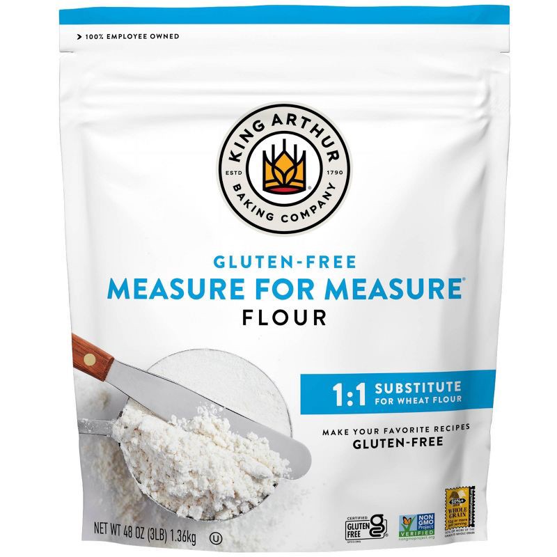 slide 1 of 6, King Arthur Gluten Free Measure for Measure Flour - 48oz, 48 oz