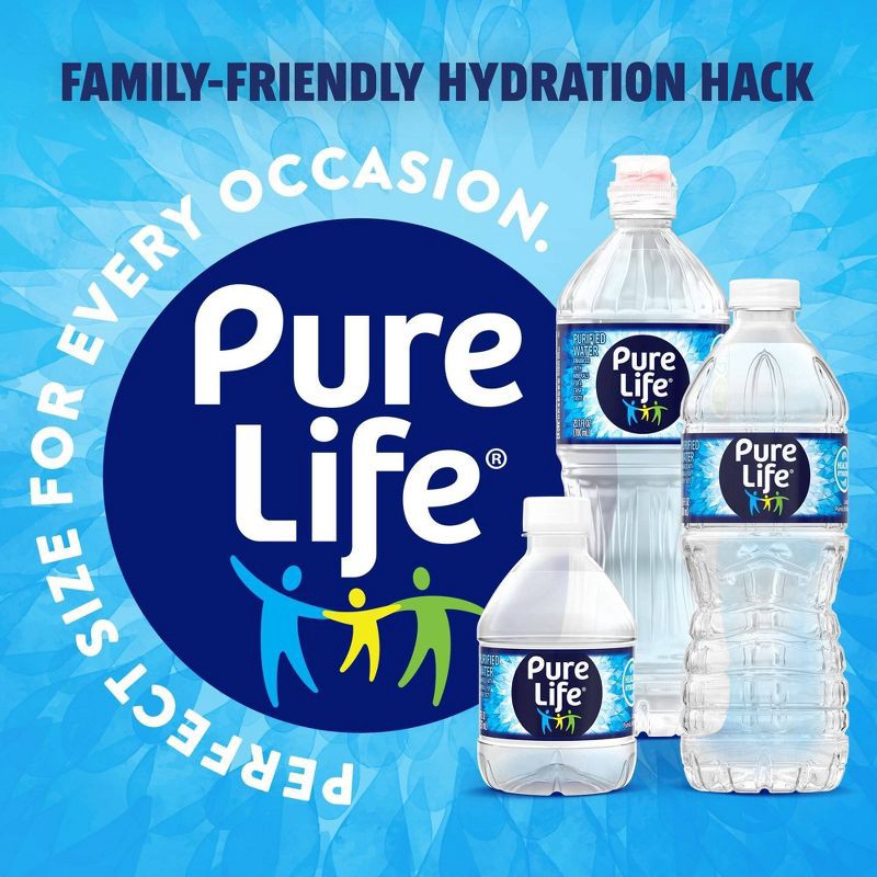 slide 5 of 10, Pure Life Purified Water - 24pk/8 fl oz Bottles, 24 ct; 8 fl oz