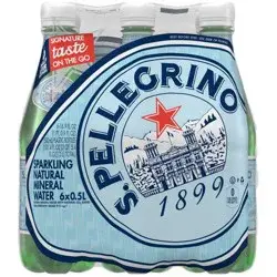 Sanpellegrino S.Pellegrino Sparkling Natural Mineral Water Bottles - 6pk/16.9 fl oz