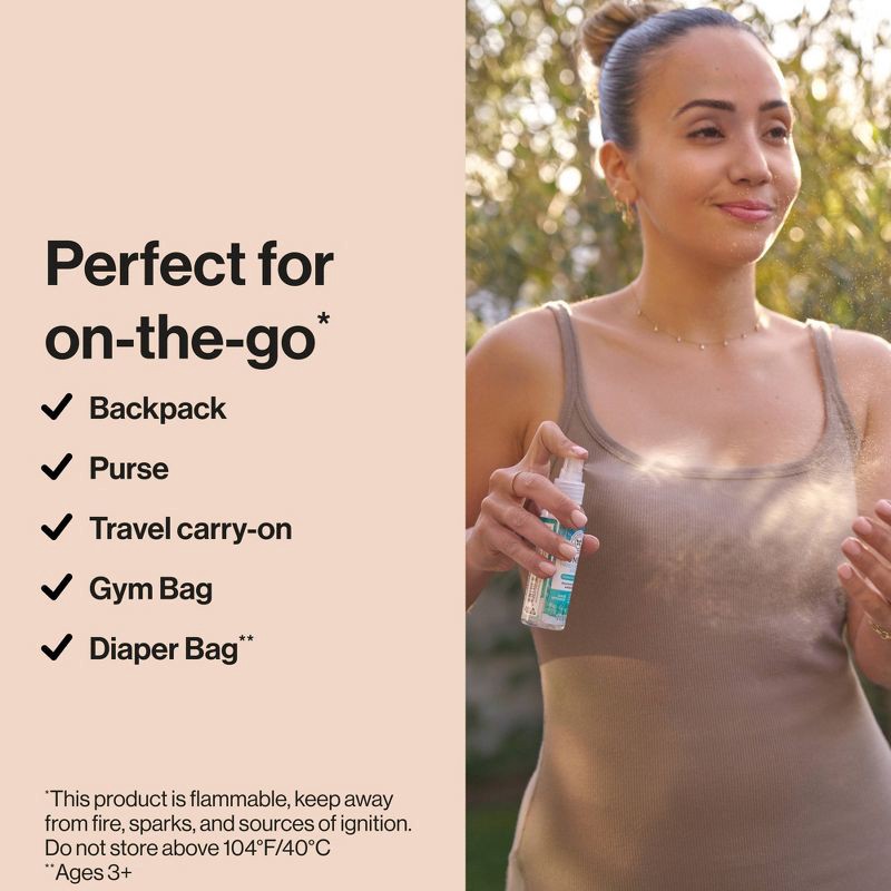 slide 5 of 8, The Honest Company Hand Sanitizer Spray - Coastal Surf - Trial Size - 2 fl oz, 2 fl oz