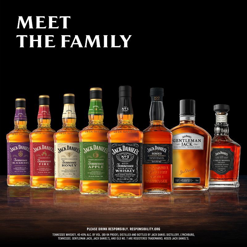 slide 8 of 10, Jack Daniel's Tennessee Whiskey - 375ml Plastic Bottle, 375 ml