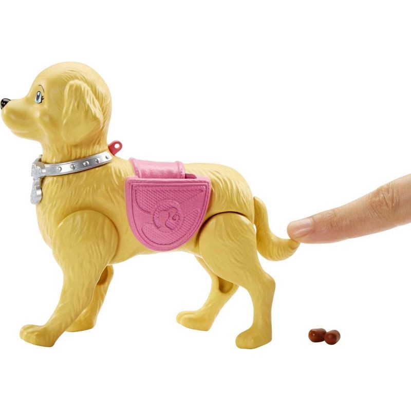 slide 4 of 11, Barbie Walk and Potty Pup Doll and Playset, 1 ct