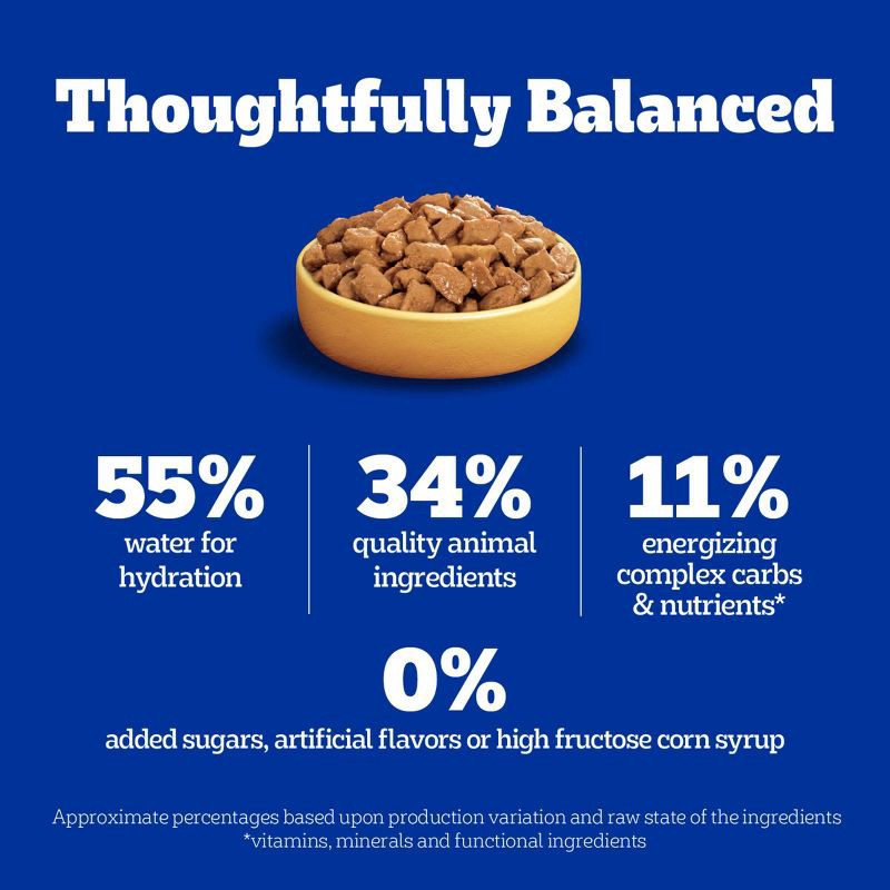 slide 16 of 17, Pedigree Choice Cuts in Gravy Chicken, Vegetable, and Beef Flavor Variety Pack Pouch Wet Dog Food - 3.5oz/18ct, 18 ct; 3.5 oz