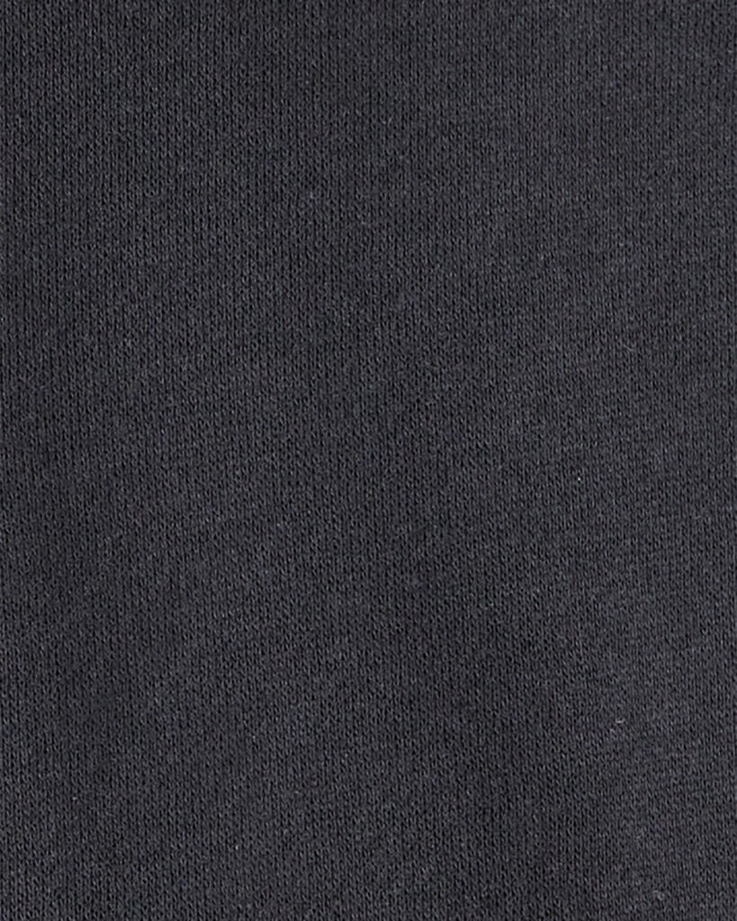 slide 2 of 2, Carter's Carters Baby Boy Solid Fleece Quarter Zip Sweatshirt - Black Black 18M, 1 ct