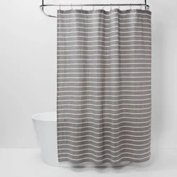 Stripe Shower Curtain Radiant Gray - Threshold™