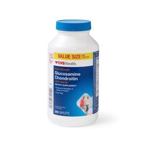 slide 1 of 1, Cvs Health Glucosamine Chondroitin Caplets, 240 Ct, 1 ct