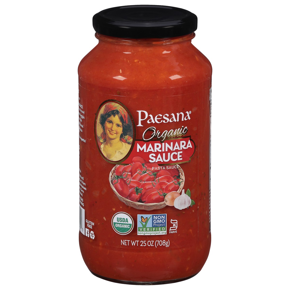 slide 3 of 11, Paesana Sauce, Premium Organic, Tuscan Pepper, 25 oz