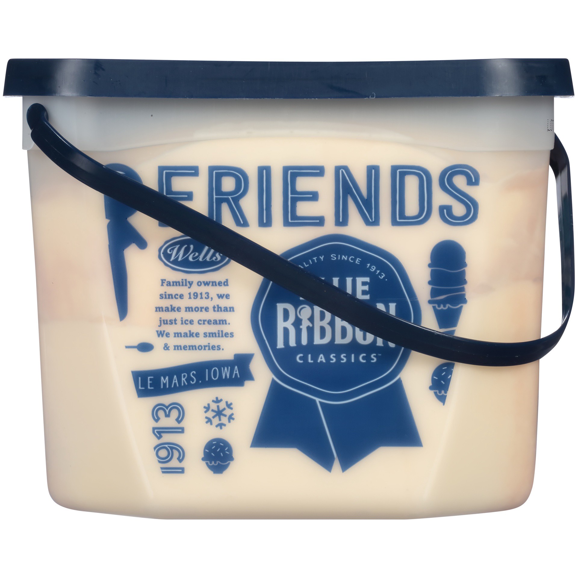 slide 2 of 8, Blue Ribbon Classics Chocolate & Vanilla Frozen Dessert Pail, 128 fl oz, 128 fl oz