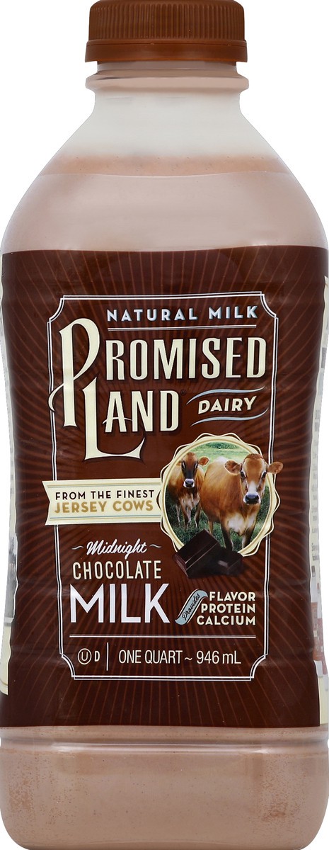 slide 4 of 4, Promised Land Milk 1 qt, 1 qt