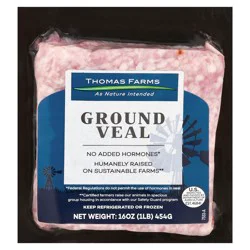 Thomas Farms Ground Veal 16 oz