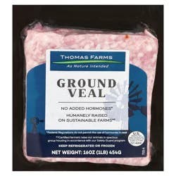 Thomas Farms Ground Veal 16 oz
