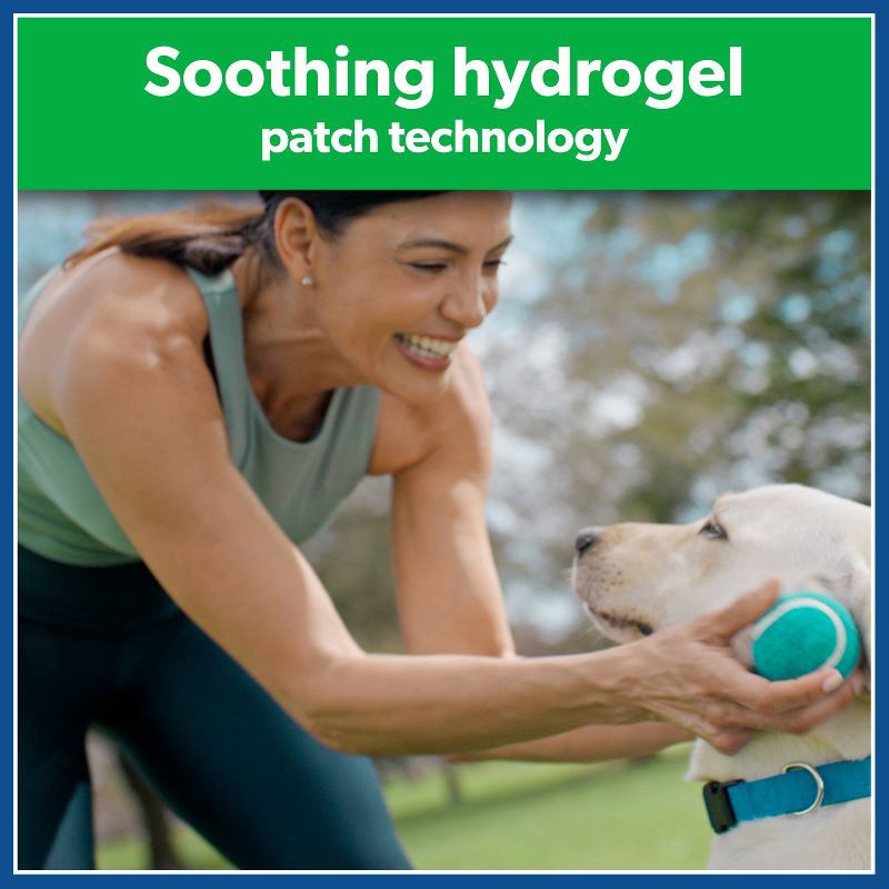 slide 4 of 7, Salonpas Lidocaine 4% Pain Relieving Gel Patch - Odor Free - 6ct, 6 ct