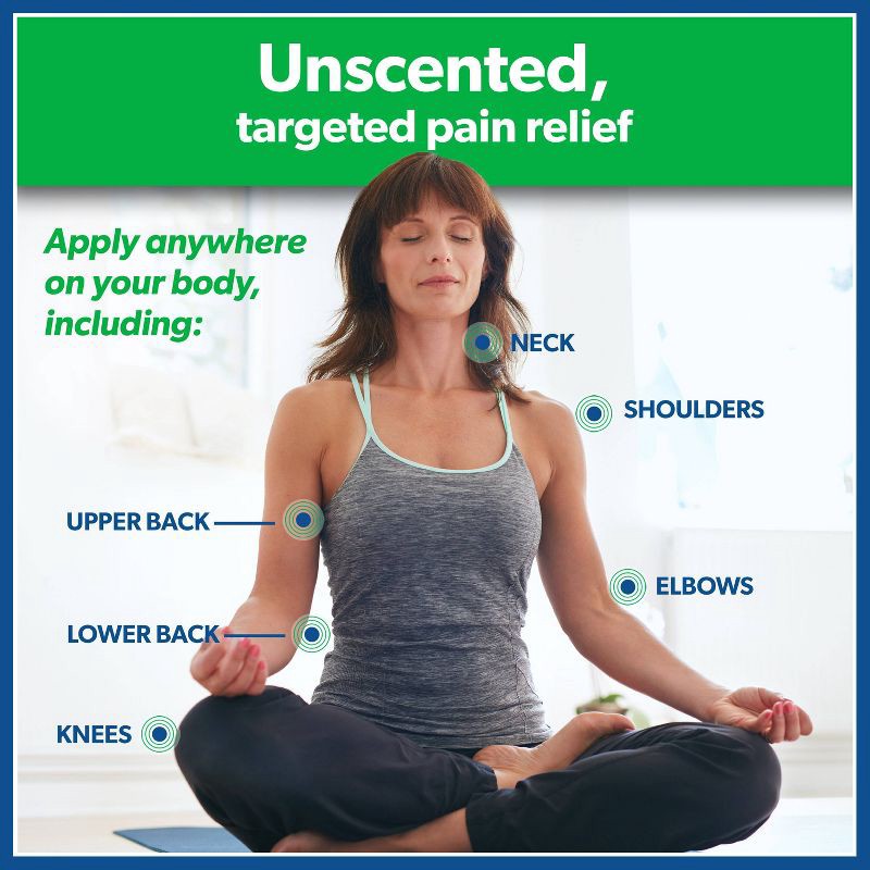 slide 6 of 7, Salonpas Lidocaine 4% Pain Relieving Gel Patch - Odor Free - 6ct, 6 ct