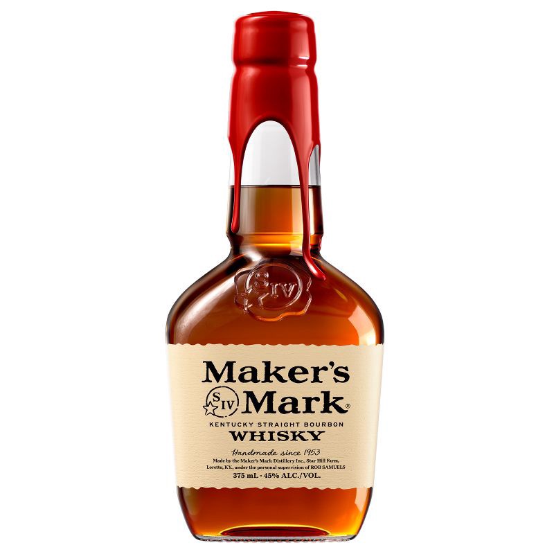 slide 1 of 1, Maker's Mark Bourbon Whisky - 375ml Bottle, 375 ml