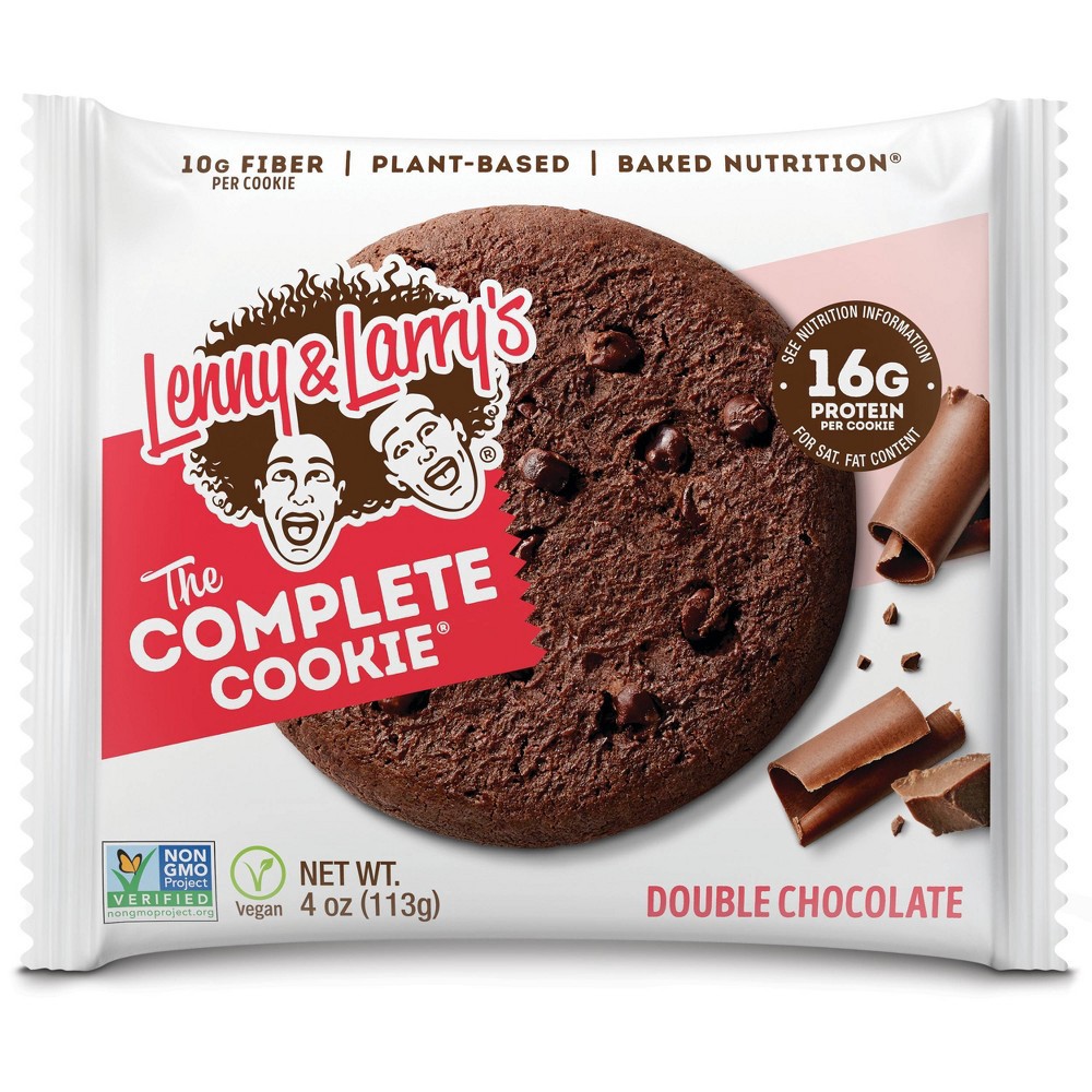 slide 2 of 3, Lenny & Larry's Complete Vegan Cookies - Double Chocolate Chip - 4ct, 4 ct