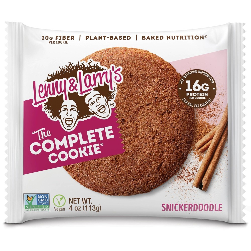 slide 2 of 3, Lenny & Larry's the Complete Cookie - Snickerdoodle, 4 ct