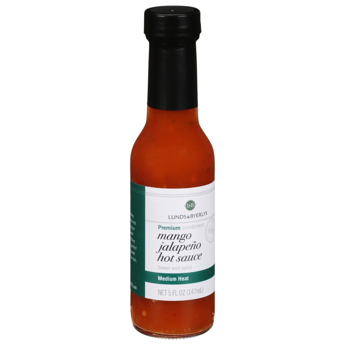 slide 3 of 9, Lunds & Byerlys Medium Heat Mango Jalapeno Premium Hot Sauce 5 fl oz, 5 fl oz