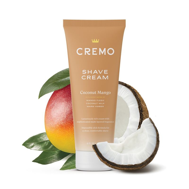 slide 3 of 8, Cremo Coconut Mango Shave Cream - 6 fl oz, 6 fl oz